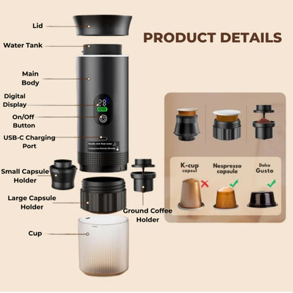 Giftoria Coffe Maker 3 in 1