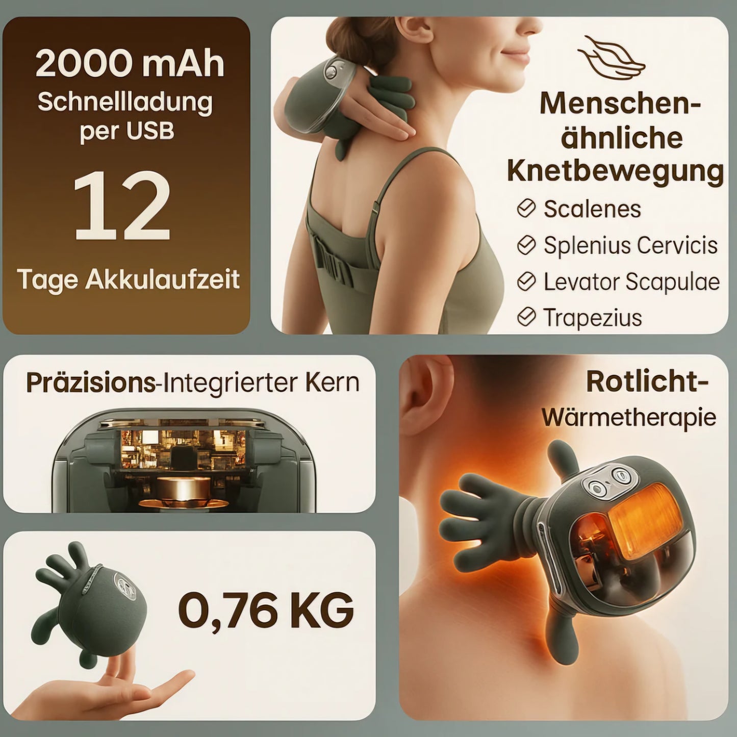 Giftoria Nackenmassierer